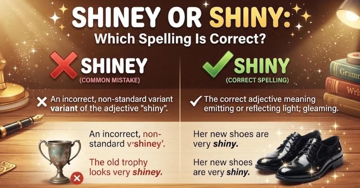 Shiney or Shiny: Which Spelling Is Correct?